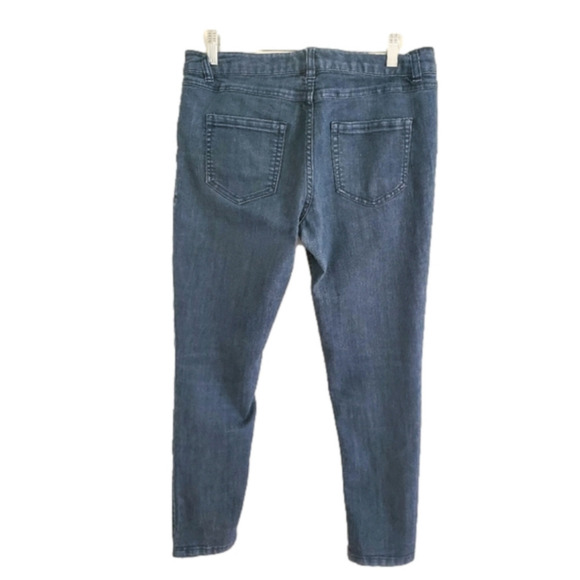 2/$35 Sale D. JEANS Dark Wash Skinny Fit Jeans Midrise Sz 10P - Picture 3 of 11